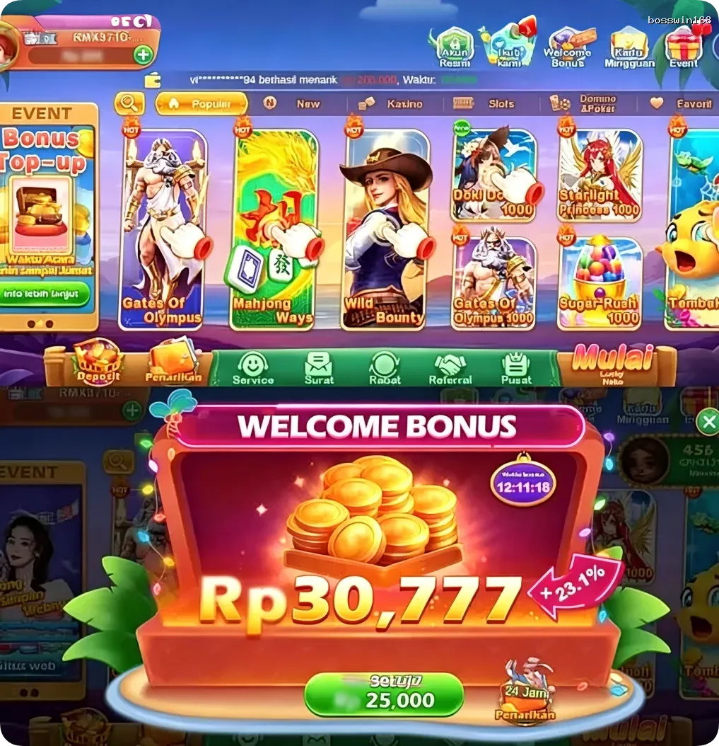 bosswin168 Resmi - Unduh APK